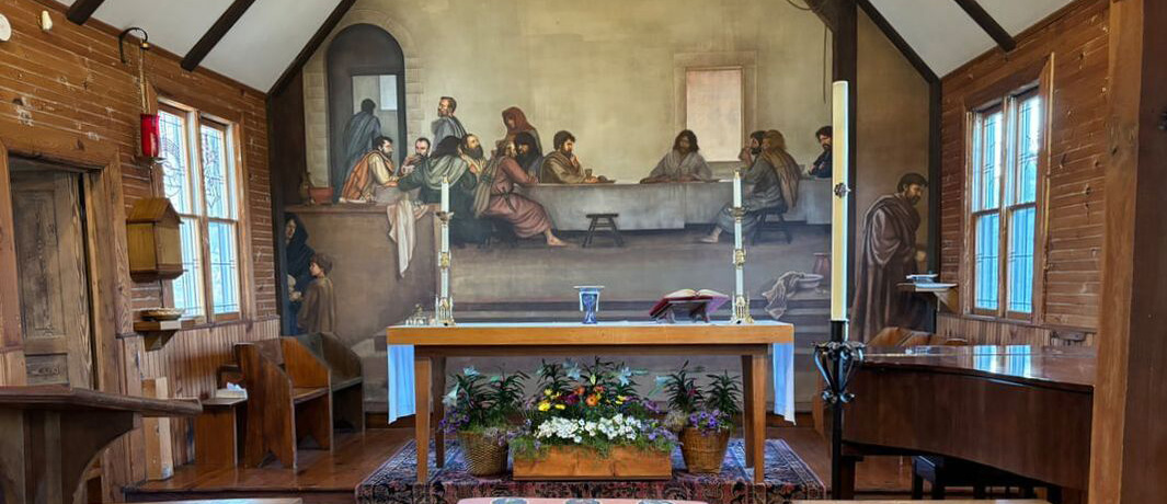Holy Trinity Church, Glendale Springs Fresco